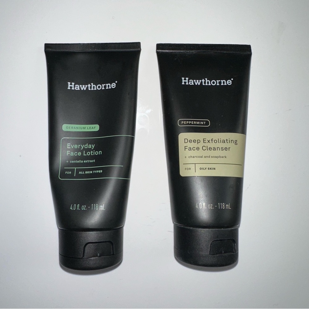Hawthorne exfoliator & lotion duo